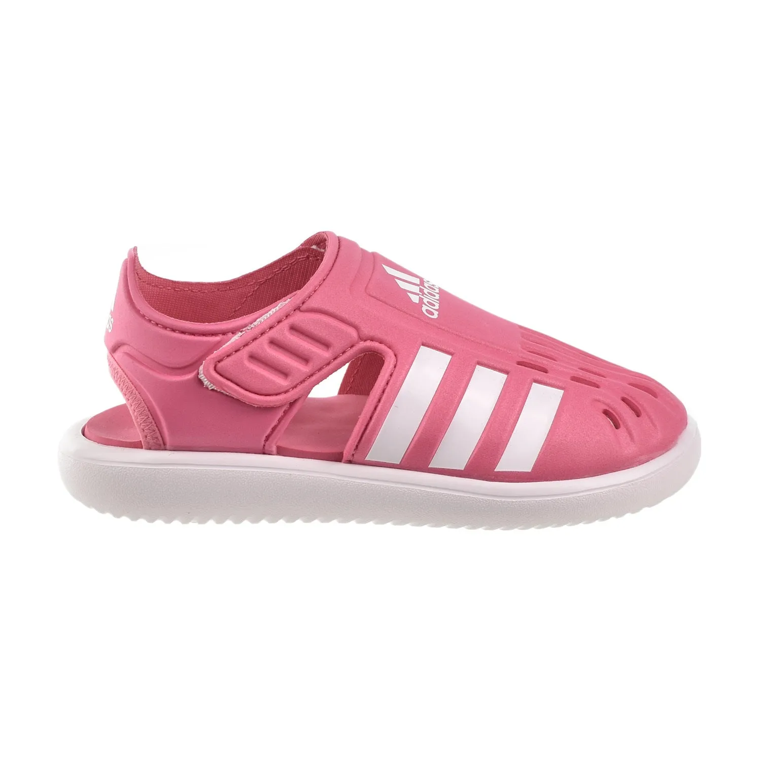 Adidas Summer Closed Toe Water Little Kids' Sandals Rose Tone-Cloud White