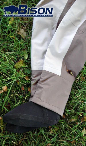 BISON BREATHABLE WAIST WADERS COMPLETE WITH MK2 RUBBER OR FELT SOLE WADING BOOTS