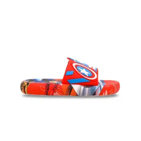 Boys Red Casual Flip Flop KD4698