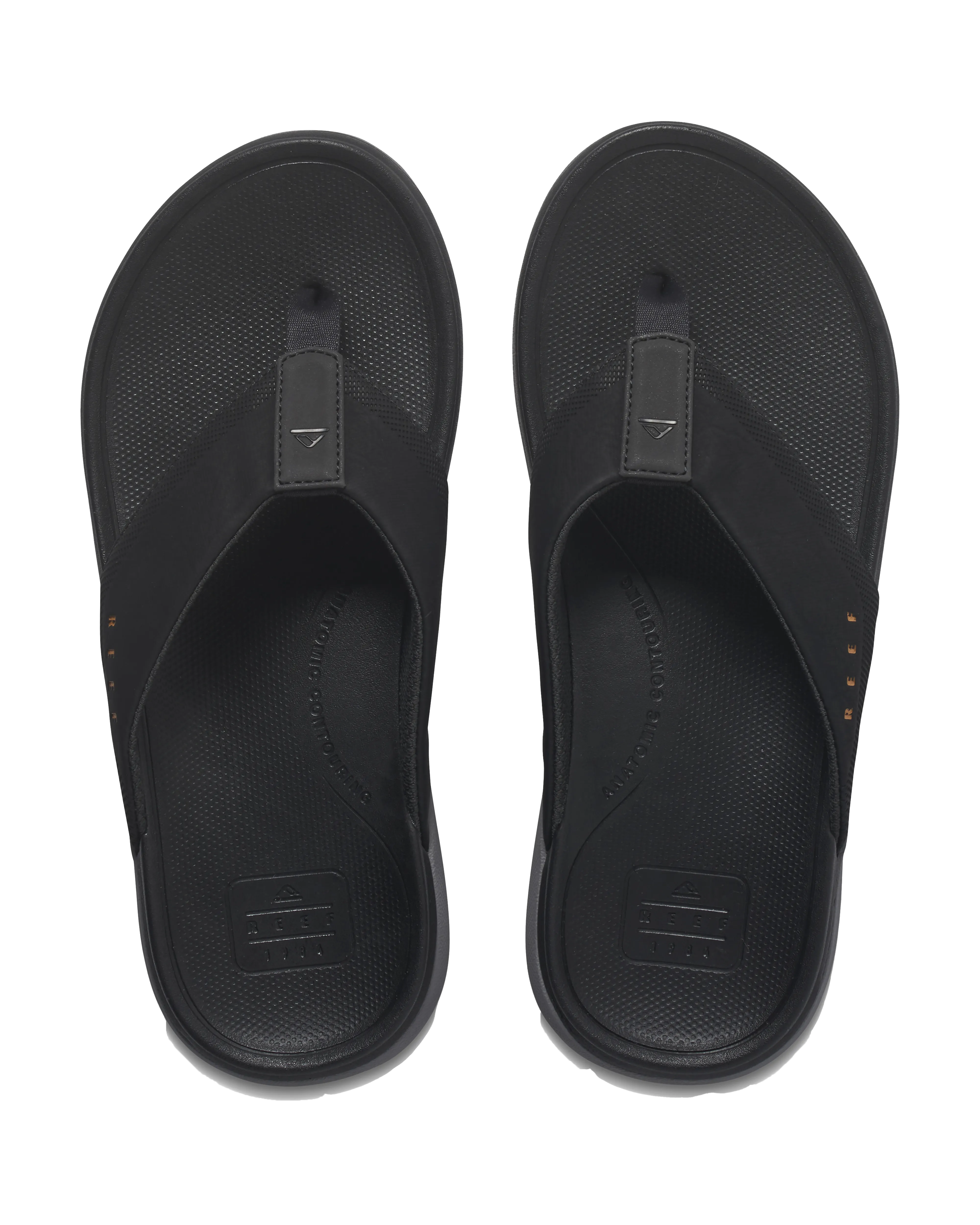 Cushion Norte Flip Flops in Dark Grey