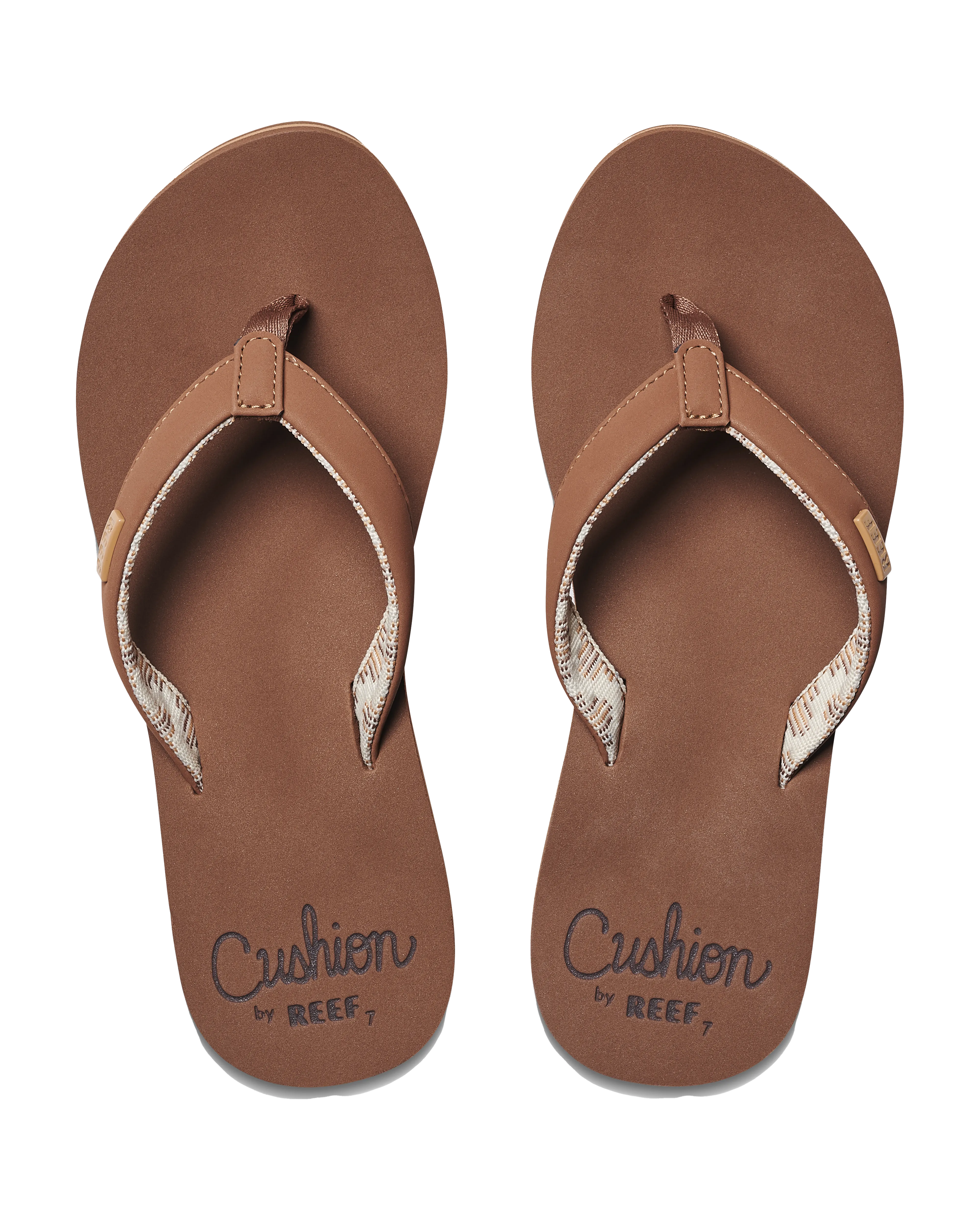 Cushion Sands Flip Flops in Espresso