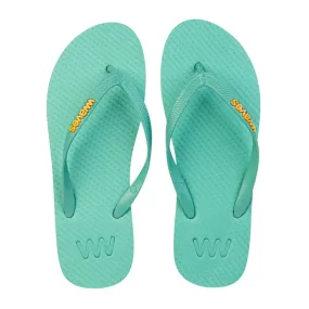 Green Unisex Flip Flops