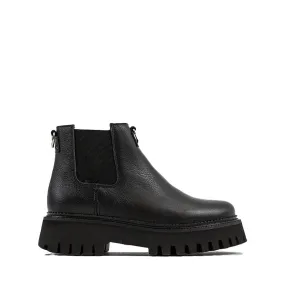 Groovy Chelsea Low Black Boots