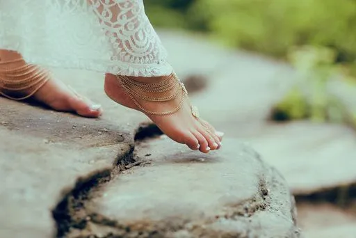 KATY Barefoot Anklet Sandals