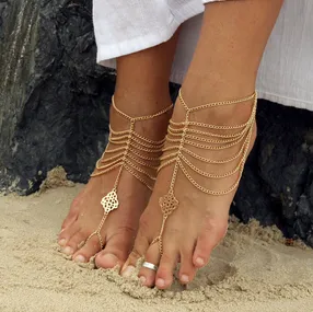 KATY Barefoot Anklet Sandals