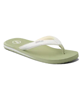 Lixi SC Flip Flops in Sage Green