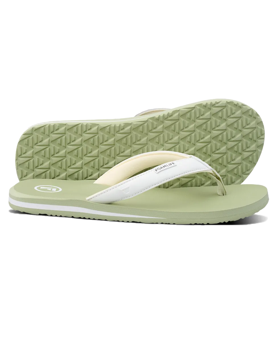 Lixi SC Flip Flops in Sage Green