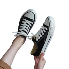 Maisie - Casual Lace-Up Canvas Sneakers for Women