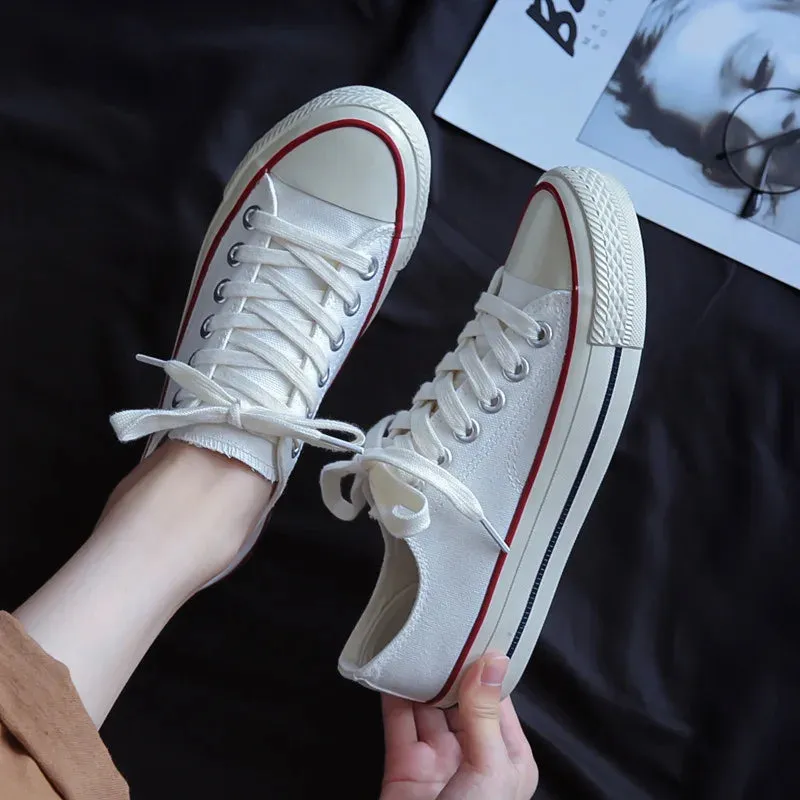 Maisie - Casual Lace-Up Canvas Sneakers for Women