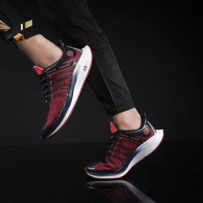 Men's Casual Lightweight Lace-Up Sneakers