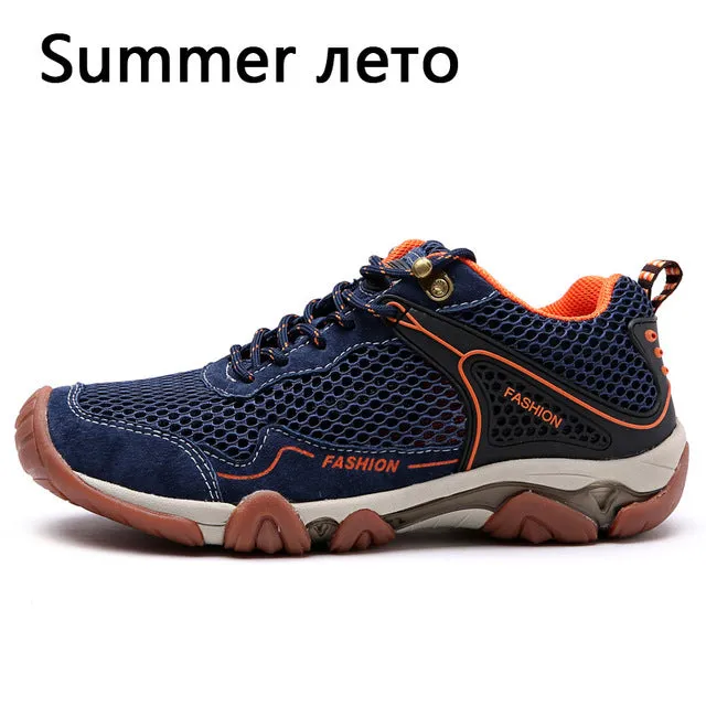 Men's Sneakers Outdoor Sports Hiking Shoes Men Sneakers Summer Footwear Men Walking Shoes Autumn