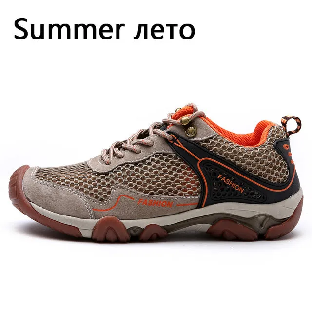 Men's Sneakers Outdoor Sports Hiking Shoes Men Sneakers Summer Footwear Men Walking Shoes Autumn