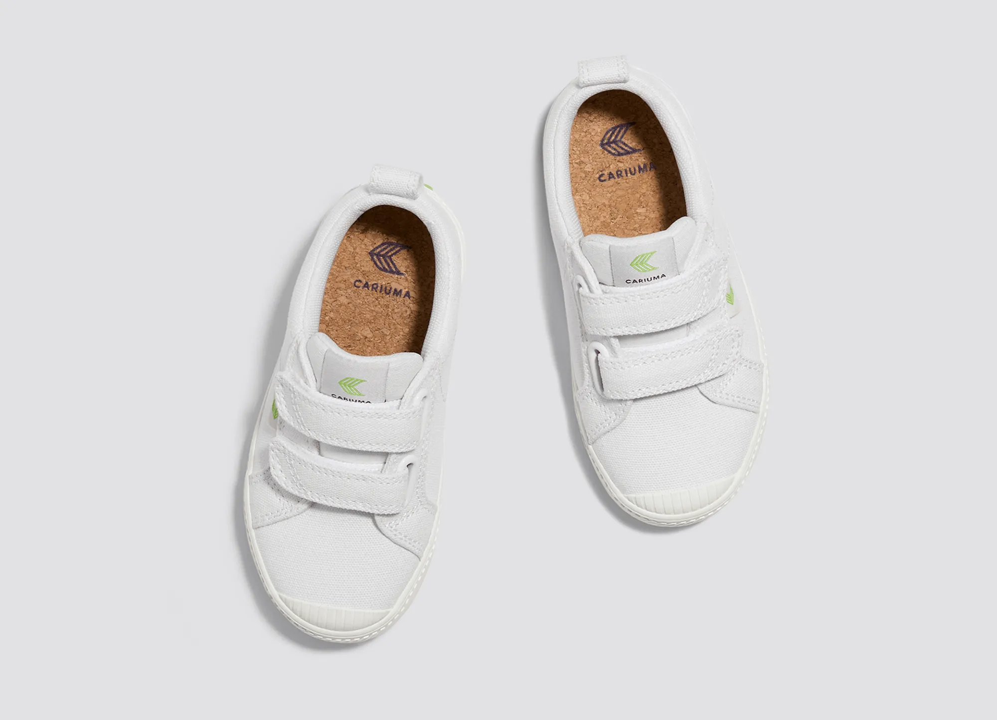 OCA Low Off-White Canvas Sneaker Kids