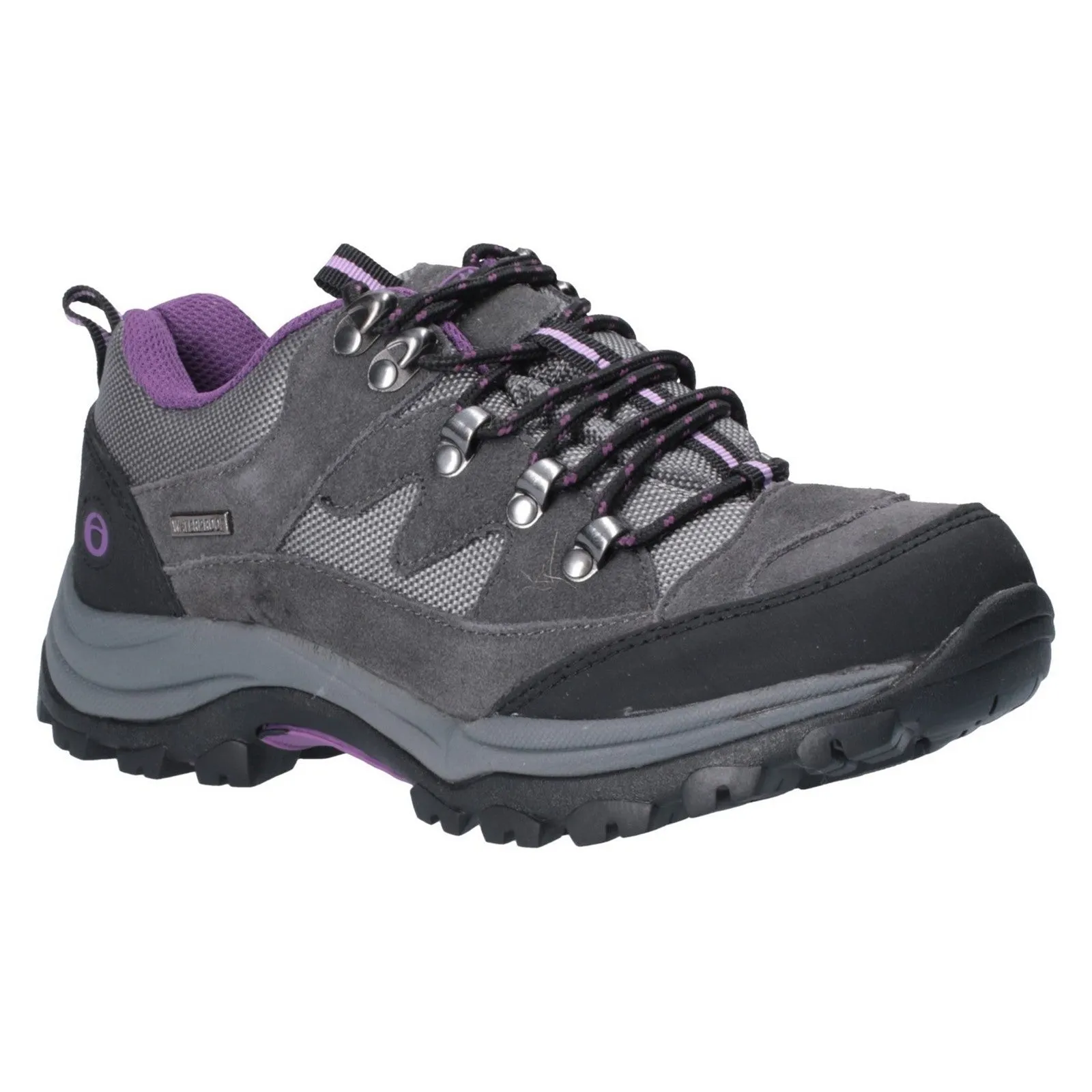 Oxerton Low Hiking Shoes Grey/Purple