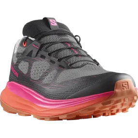 Salomon Ultra Glide 2 Shoes (Women's) Plum Kitten / Black / Pink Glow