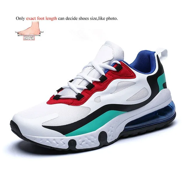 Street Style Multicolor Running Shoes with Air Sole