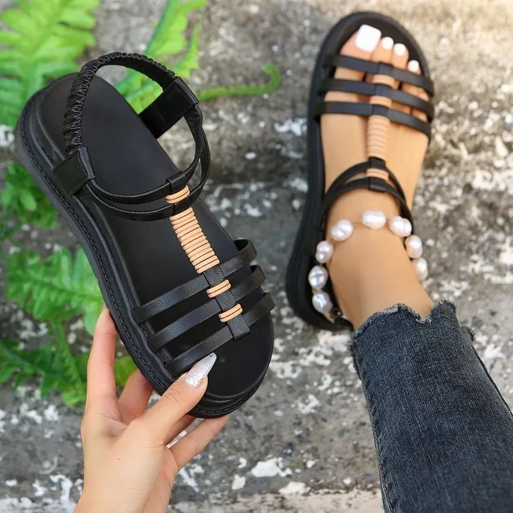 Wedges Platform Strap-design Summer Sandals