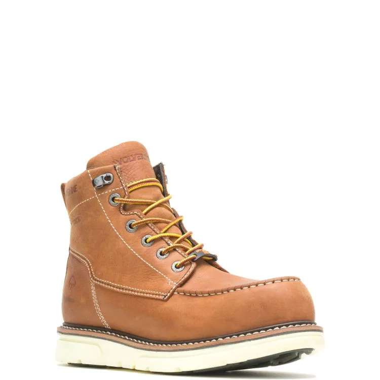 Wolverine Men's I-90 DuraShocks 6" Moc Toe Work Boot